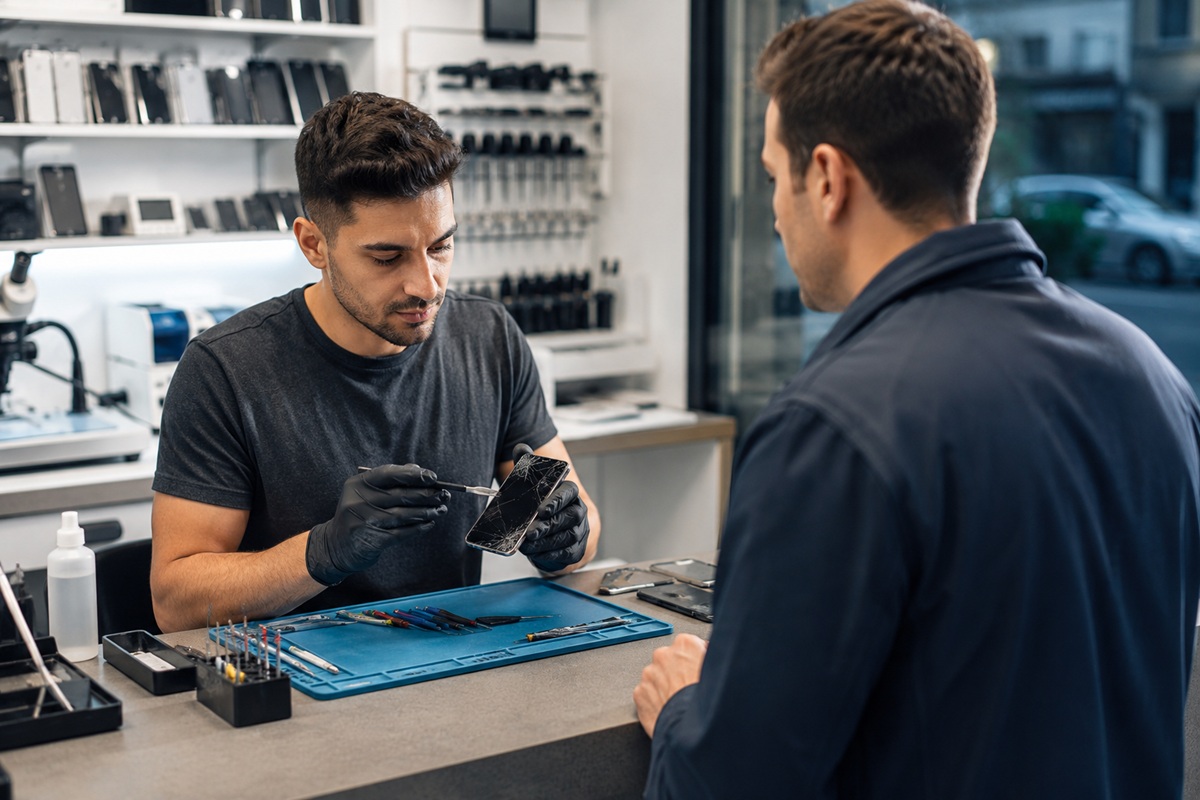 riparazione smartphone veloce
